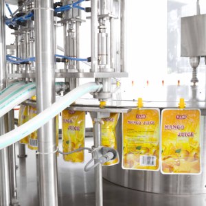 Томатная паста для питья через соломинку сок 4 насадка бутылки форма мешка сока упаковочная машина