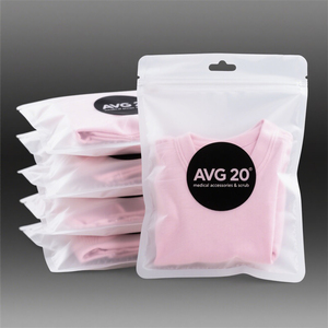 Personnalisable Logo Impression Biodégradable PBAT Curseur Ziplock Vêtements Emballage Sac pour T-shirt Chaussure Chaussette Fourrure Sous-Vêtements - Product Image 6