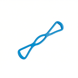 Blue TPE Figure-Eight Resistance <b>Exercise</b> <b>Band</b> - Product Image 1