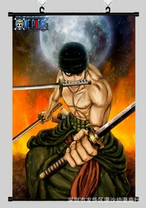 Póster Decorativo de Anime de One Piece, Cuadro Familiar, Pintura Decorativa <span class=keywords><strong>para</strong></span> Dormitorio, Cabecera, <span class=keywords><strong>Banner</strong></span> de <span class=keywords><strong>Internet</strong></span> - Product Image 2