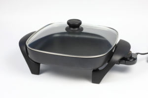 Aluminium Skillet With Non-stick Coating Electric Fry <strong>Pan</strong> - Product Image 5