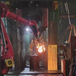 Robot de manutention robuste à 6 axes, boîte de vitesses motorisée, charge utile de 500 kg / 3050 mm, précision de 0,5 mm, moulage de précision / Nouveauté - Product Image 4