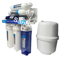 7 étapes 100 gallons 378 L machine à eau pure système d'eau électrique Portable sous évier distributeur d'eau automatique osmose inverse