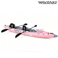 WAVEAXE Fabricant OEM ODM de Kayaks Gonflables, Canoë de Pêche Gonflable 2 Personnes en PVC, Fournisseur et Fabricant Airvolution en Gros