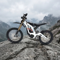 Moto tout-terrain électrique Surron Light Bee Wholesale LBX White 10000W Gonped Surron