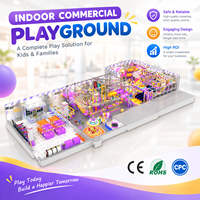 Équipement de terrain de jeux intérieur, structure de jeux souples, toboggans, piscine à balles, parcours d'escalade, jeux d'arcade, tarpoline en mousse, usage commercial