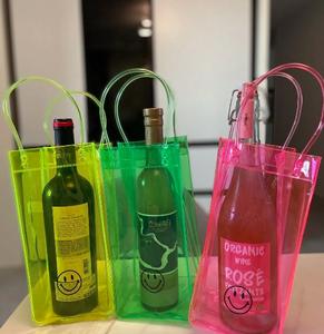 Sac de plage transparent personnalisé 2025 pour femmes, couleur bonbon, néon, PVC, imperméable, sac à main de shopping avec fermeture éclair - Product Image 5