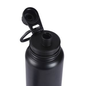 New Design Sports Water <b>Bottle</b> Stainless Steel Large Capacity 1L American Large Mouth Portable Handle Straw Water <b>Bottle</b> - Product Image 3
