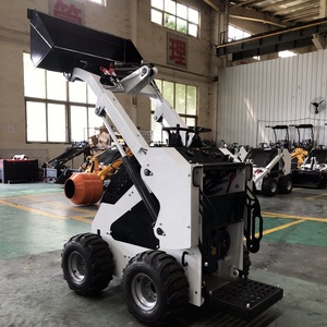 Minicargador compacto Minicargador <span class=keywords><strong>Tractor</strong></span> <span class=keywords><strong>Dozer</strong></span> Pala de llenado Carretilla elevadora Quitanieves Mezclador <span class=keywords><strong>Tractor</strong></span> Martillo - Product Image 2