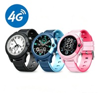 Reloj Inteligente 4G para Niños D36, Compatible con Tarjeta SIM, Videollamadas, Mensajes de Voz y Texto, Monitorización del Sueño Remota, Ayuda para la Seguridad y SOS Antipérdida