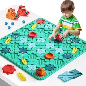 Jeu de construction de labyrinthe routier, jeu de réflexion logique, jouet de construction pour enfants, grand ensemble de jouets éducatifs, casse-têtes intelligents pour le développement du cerveau - Product Image 1
