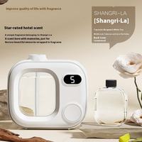 Diffuseur d'huiles essentielles personnalisable, type brume, mural, électronique, pulvérisation automatique, rechargeable, pour chambre et toilettes