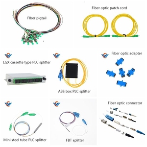 Coupleur optique FBT 3x3 à rapports de division, connecteurs SC/LC/FC/ST, connecteur répartiteur FBT, <span class=keywords><strong>gaine</strong></span> LSZH/PVC, fonctionnement de -40°C à +85°C - Product Image 3