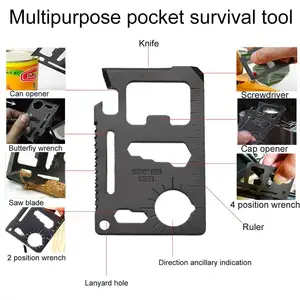 Firstents Survival Gear Emergency Camping Gear Survival Kit 12 In 1 Fishing Hunting Birthday Gifts Ideas Cool Gadget Stuffer