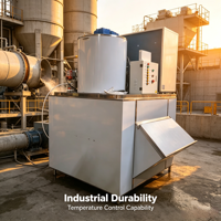 Machine à glaçons en blocs de haute qualité 3T 5T 10T / Certificat CE, machines à glaçons commerciaux en flocons, vente en gros d'usine