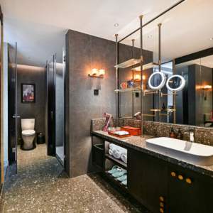 Ensemble complet de meubles de chambre d'hôtel pour hôtel 3 étoiles et 5 étoiles, chambre de luxe avec cadre de lit double en bois massif, fabricant chinois - Product Image 1