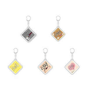 Llavero de acrílico con diseño de dibujos animados de Stray Kids, accesorio de recuerdo del grupo masculino, del mismo estilo. - Product Image 4