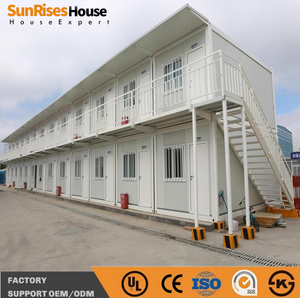 Vente directe usine – Maison conteneur préfabriquée mobile et démontable de 20 pieds pour bureau portable, camp de travailleurs, dortoir - Product Image 1