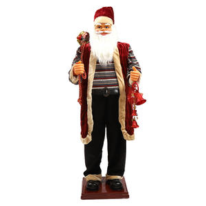 <span class=keywords><strong>Motion</strong></span> actived Musical <span class=keywords><strong>Santa</strong></span> <span class=keywords><strong>Claus</strong></span> elettrico animato danza <span class=keywords><strong>Santa</strong></span> Figurine decorazioni natalizie dondolanti <span class=keywords><strong>Santa</strong></span> Window Hotel Party - Product Image 3