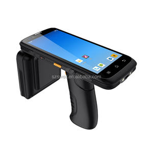 5 인치 산업용 핸드 헬드 통합 RFID 리더 865MHz 868MHz 모바일 컴퓨터 V720S 10000mah 배터리 안드로이드 견고한 pda UHF - Product Image 1