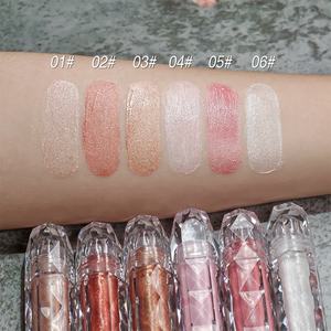 Logo personnalisé haute pigmentation imperméable à l'eau ombre à paupières liquide paillettes miroitant fard à paupières surligneur - Product Image 4