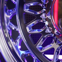 عجلات شاحنة مصنوعة من السبائك المخصصة للبيك أب، عجلات مزدوجة لـ F350 F250 F150 GMC، مقاسات 20 22 24 26 28 30 بوصة، 8x180 8x100 8x200 8x170