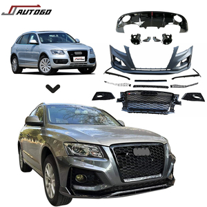 ชุดแต่งรอบคัน PP ABS พลาสติกสำหรับ Audi <span class=keywords><strong>Q5</strong></span> ปี 2008 2009 2010 2011 2012 2.0 TDI TFSI 3.2 FSI อัพเกรดเป็นกันชน RSQ5 - Product Image 1