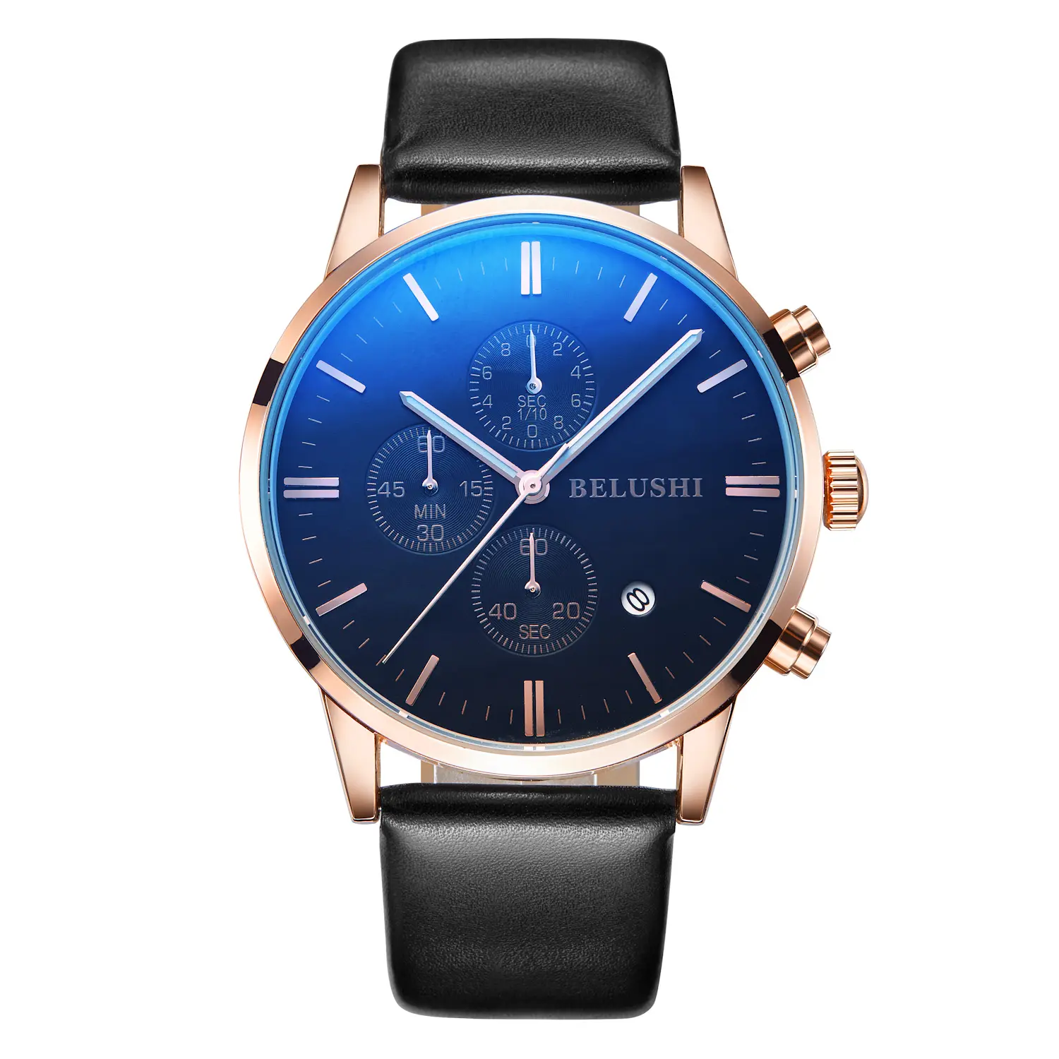 Quartz Men's Hot-selling Watch New Quartz Strap Factory Direct Sales Digital Simple Watch Men Alloy Stainless Steel Round Analog