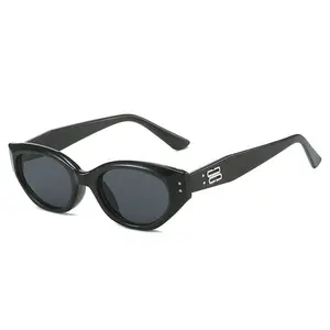 2024 nuovo modello Mi Nail occhiali da sole cat-eye da donna di tendenza Premium di guida uv400 occhiali da sole retrò con montatura piccola alla moda
