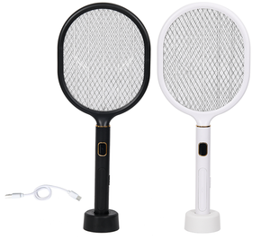 Le dernier appareil anti-moustiques double fonction LTD-718 - lumières violettes - avec affichage du niveau de la batterie - Product Image 4