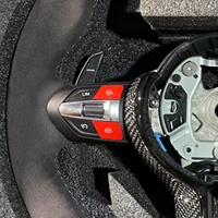 Volant LED en fibre de carbone très vendu, compatible avec BMW F30 F10 F20 F32 F36 F22 F11 F82 F15 F31 F82 M4 M5 M3 E90 E60 E70