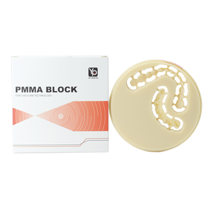 Blocs PMMA pour fraisage dentaire Cad Cam, blocs en résine acrylique dentaire, disque PMMA multicouche - Product Image 1