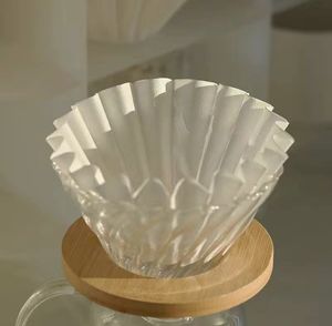 Papel de filtro de café por goteo blanco de 100 piezas al por mayor, diseño industrial clásico, respetuoso con el medio ambiente, personalizado, buenos accesorios almacenados - Product Image 4