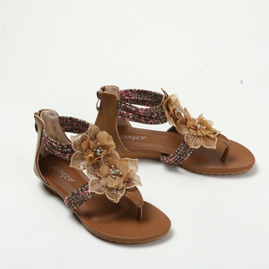 Sandali Strappy cinturino <span class=keywords><strong>Cris</strong></span> sandali piatti fasciatura caviglia Slingback scivoli scarpe - Product Image 3