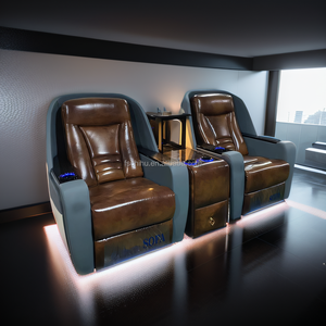 <span class=keywords><strong>Fauteuil</strong></span> élévateur électrique simple de cinéma maison de luxe haut de gamme avec tasse pour regarder des films pratique et confortable - Product Image 6