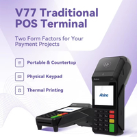 Terminal Sistem Point of Sale (POS) dengan Pembaca Kartu NFC 4G dan Printer Thermal untuk Usaha Kecil
