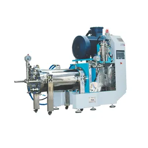 high quality disc agitator anti-wearing chamber horizontal pearl mill for printing ink,coating