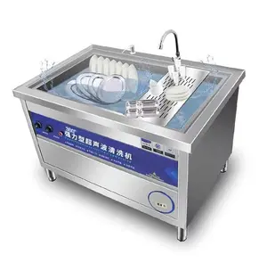 Botella de líquido ultrasónica automática para lavar platos, recipiente de limpieza comercial