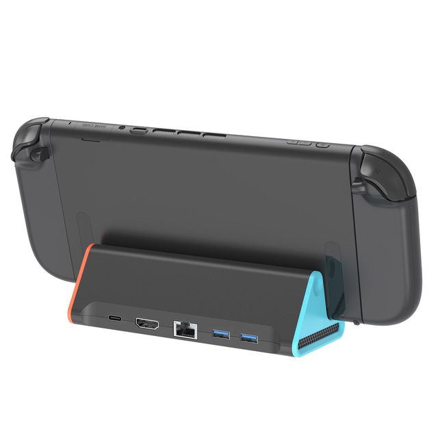 Switch 2 Dock for Nintendo Switch/OLED Portable Docking Station TV 4K 60hz Adapter Type C Hub