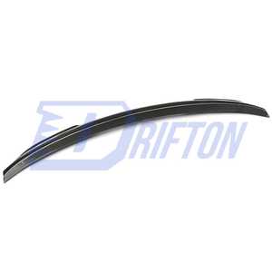 สปอยเลอร์ท้ายรถคาร์บอนไฟเบอร์สำหรับ BMW G80 M3แบบแห้งสไตล์ CS - Product Image 4