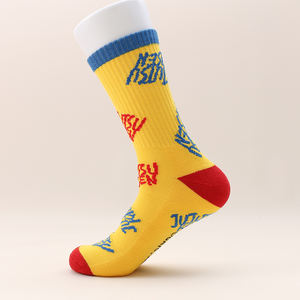 Kaus kaki olahraga sepak bola kelompok kaus kaki bantal basket kaus kaki kompresi biru hijau untuk pria wanita - Product Image 3