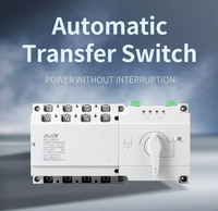 EAST ES3 125B 4P Commutateur de transfert automatique triphasé de niveau PC ATS 125A, inverseur de source double alimentation AC400V, pouvoir de coupure 120kA