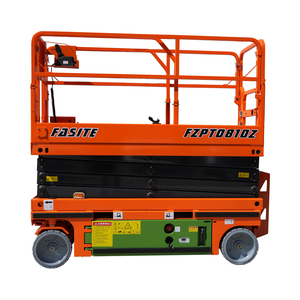 แพลตฟอร์มยกไฮดรอลิกแบบกรรไกรสำหรับใช้งานกลางแจ้ง รุ่น FZPT0810Z ป้องกันการลื่นไถล  แบบไม่มีลวดลาย  FZPT0810Z FZP - Product Image 1