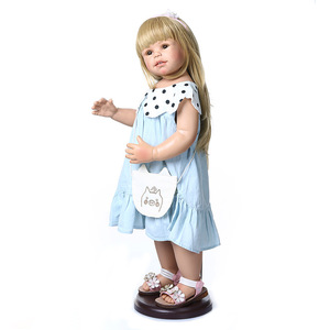 Búp Bê Bé Gái Tái Sinh Khổng Lồ NPK 70Cm Mô Hình Trẻ Em Thật Đứng Toàn Thân Bằng Nhựa Vinyl - Product Image 3