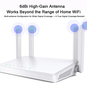 Router WiFi <span class=keywords><strong>de</strong></span> Alto Rendimiento <span class=keywords><strong>de</strong></span> 300 Mbps con Fuerte Penetración <span class=keywords><strong>de</strong></span> Pared, Router Inalámbrico <span class=keywords><strong>de</strong></span> 4 Antenas <span class=keywords><strong>para</strong></span> Uso en el Hogar y la Oficina - Product Image 4