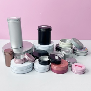 กระปุกอะลูมิเนียมขนาด 10 มล. 15 มล. 25 มล. 30 มล. 50 มล. 60 มล. 80 มล. 100 มล.  บรรจุภัณฑ์ครีมขนาด 50 กรัม กระปุกอะลูมิเนียมแบบแบนขนาด 50 มล. - Product Image 5