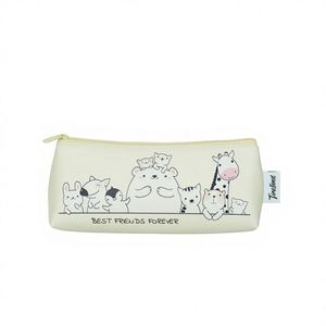 Customizable Kawaii Design PU Leather Pencil Case Large Capacity <b>School</b> Pouch for Students Boys and Girls Custom Pencil <b>Bag</b> - Product Image 3