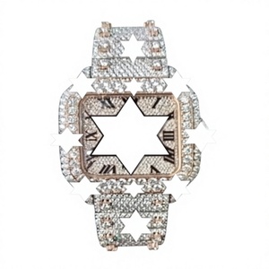NYC DIAMOND EMPIRE นาฬิกาอัตโนมัติสุดหรู กลไกจักรกลจากญี่ปุ่น ตัวเรือนสแตนเลส หน้าปัดทรงเหลี่ยม ตัวเลขโรมัน ขนาดหน้าปัด 41 มม. - Product Image 1