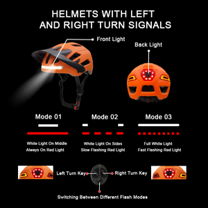 Casco <span class=keywords><strong>da</strong></span> Ciclismo Regolabile per <span class=keywords><strong>Bici</strong></span> <span class=keywords><strong>da</strong></span> Corsa Personalizzato per MTB Unisex <span class=keywords><strong>da</strong></span> Dirt Bike con Luce LED - Product Image 2