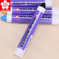 Vente en gros de stylo industriel Sakura Marqueur solide XSC Dry Can Write on Steel Plate Water Oil Surface Multi-function Pen Permanent